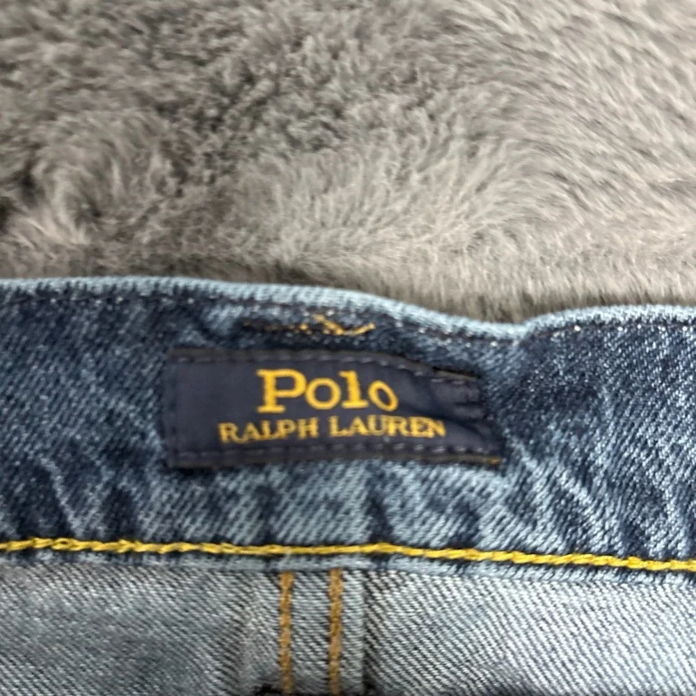 Polo Ralph Lauren Classic Fit Mens Jeans 36x32 Medium Wash Blue Straight Leg
